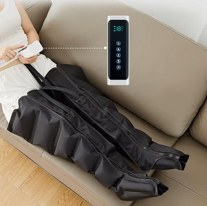 Massageador de Compressão para Pernas: O Ritual de Relaxamento Noturno
