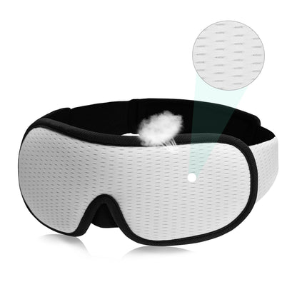 Máscara de Dormir 3D Ergonômica — Blackout Total Sem Pressão