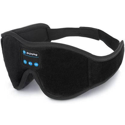 Máscara de Sono 3D com Áudio Imersivo Bluetooth