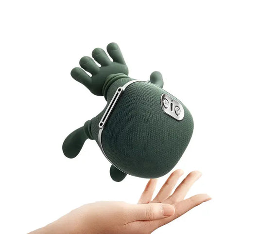 Massageador Eletrico HandRelief em fundo branco.