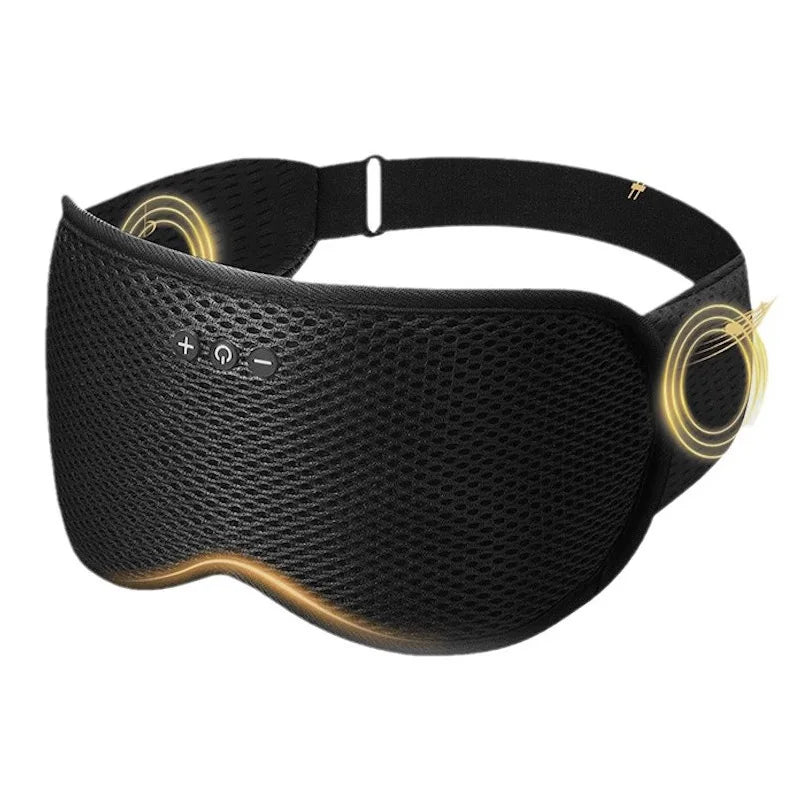 Máscara de Sono 3D com Áudio Imersivo Bluetooth 5.4