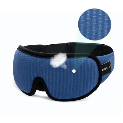Máscara de Dormir 3D Ergonômica — Blackout Total Sem Pressão