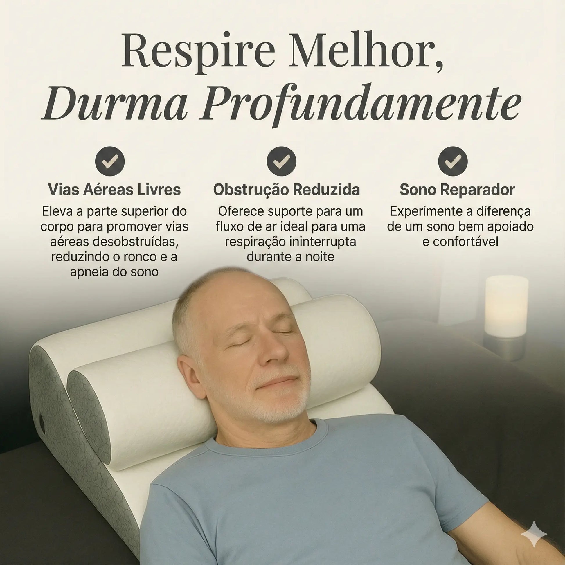 Dados clínicos do travesseiro ortopédico demonstrando benefícios do Travesseiro Ortopédico Sillencio.
